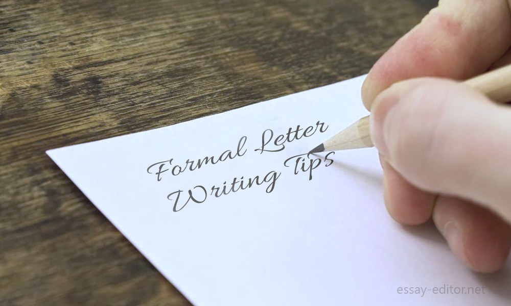 Essay formal letter format