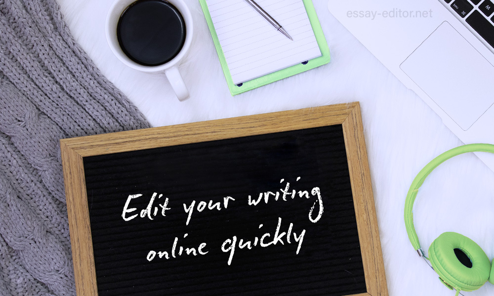 Edit your writing online quickly