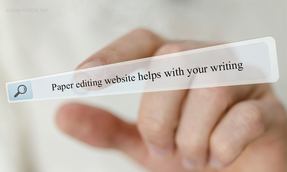 Papers editing website