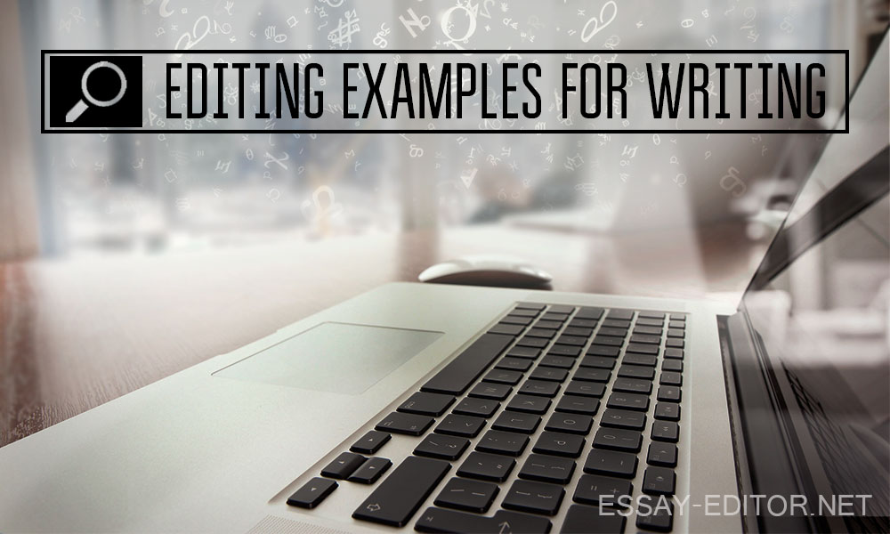Editing Examples In English