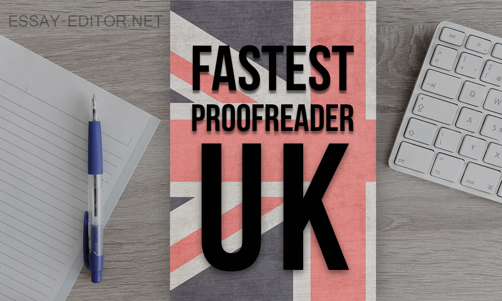 Fast proofreader UK